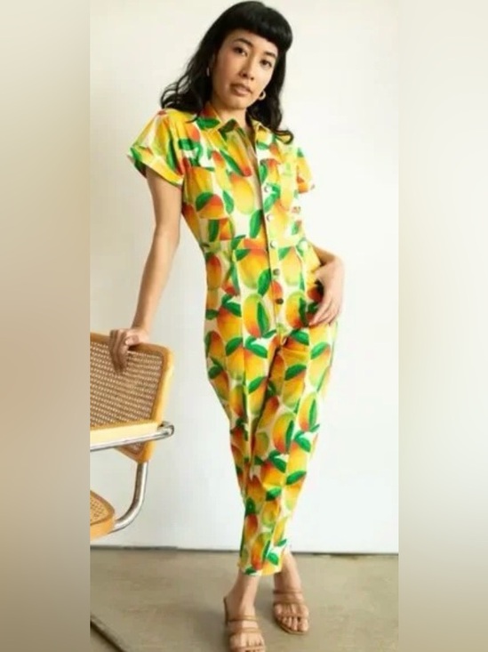 Mixed By Nasrin Pants - Mixed by Nasrin Mango Jumpsuit